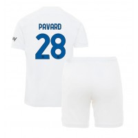 Dres Inter Milan Benjamin Pavard #28 Preč pre deti 2023-24 Krátky Rukáv (+ trenírky)